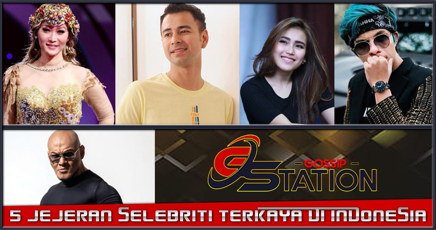 5 Jajaran Selebriti Terkaya Di Indonesia