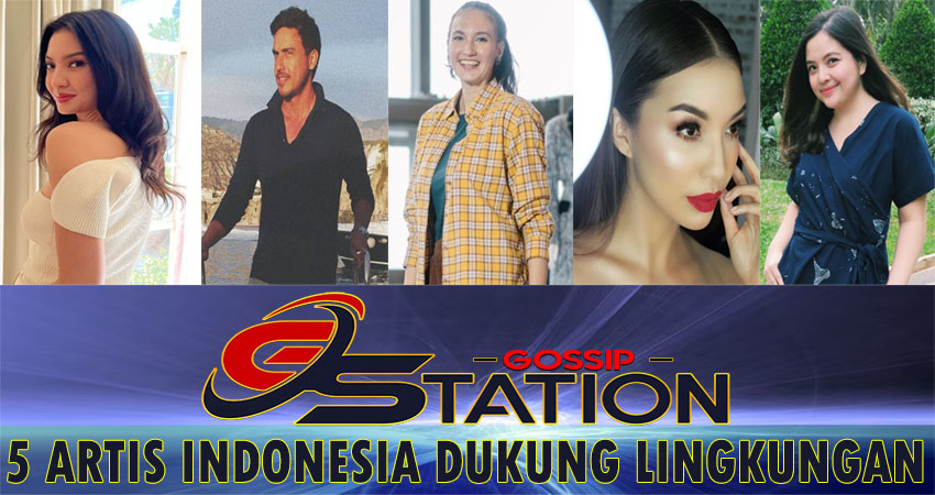 5 Artis Indonesia Dukung Lingkungan