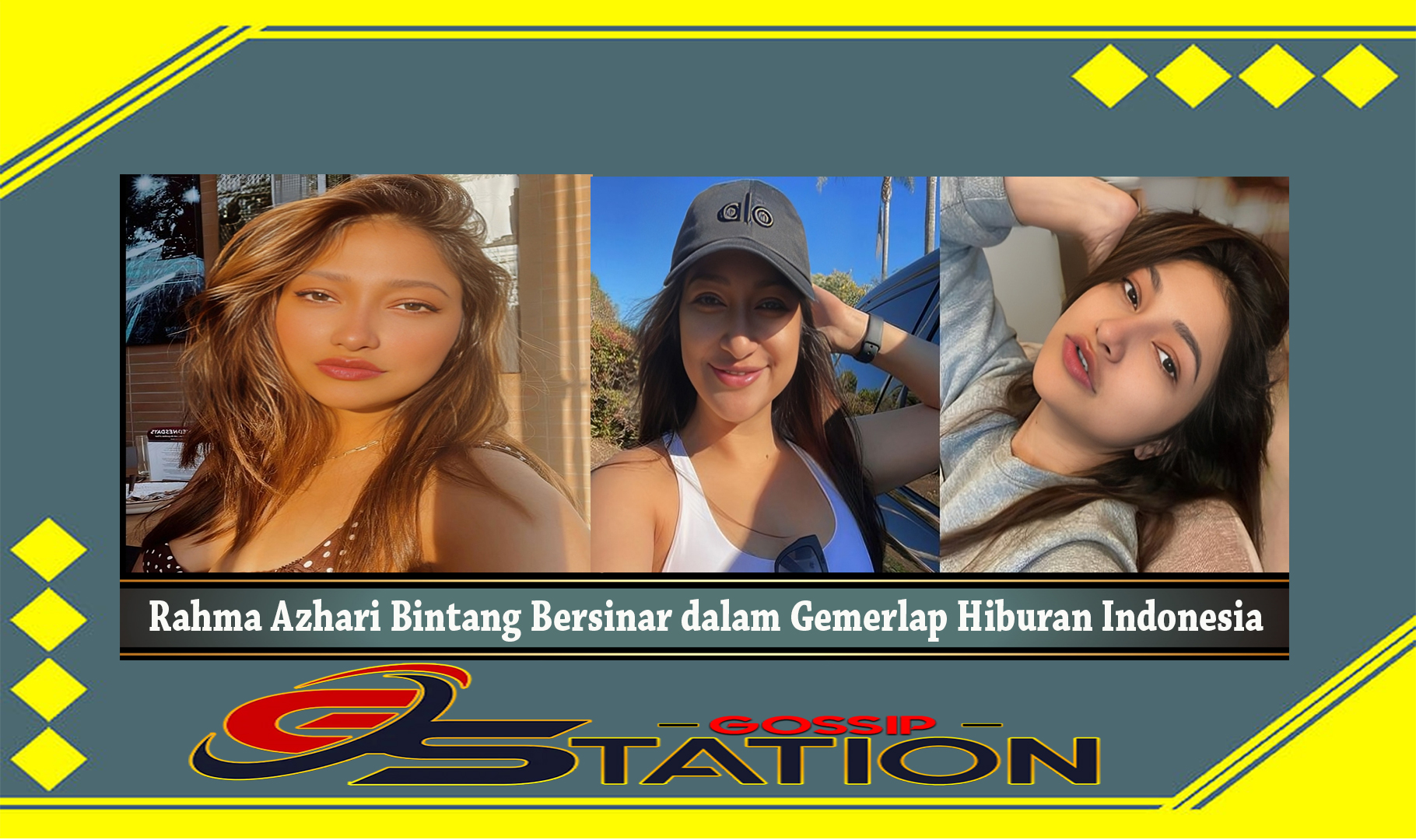 Rahma Azhari Bintang Bersinar dalam Gemerlap Hiburan Indonesia